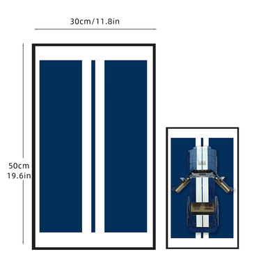 Wall Display Frame for Lego Creator Ford Mustang 10265 - ICUANUTY