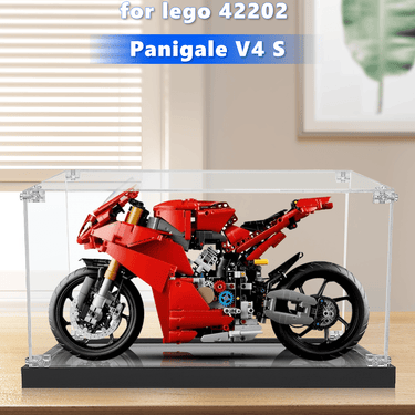 Display Case for LEGO Panigale V4 S 42202 - ICUANUTY