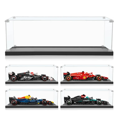 Display Case for LEGO Aston Martin Aramco F1 AMR24 (1 :32 suitable) 77245 - ICUANUTY