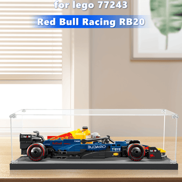 Display Case for LEGO Red Bull Racing RB20 (1 :32 suitable) 77243 - ICUANUTY