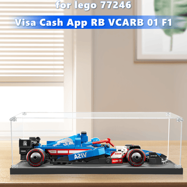 Display Case for LEGO Visa Cash App RB VCARB 01 F1 (1 :32 suitable) 77246 - ICUANUTY
