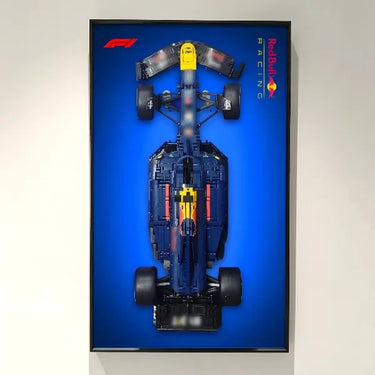 [SpectraFlow Series] Wall display frame for Lego Technic™ Formula 1™ Car 42141 42206 42207 42171 - ICUANUTY