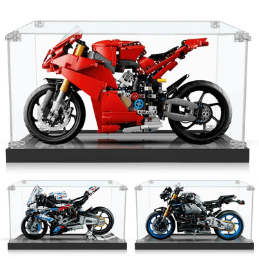 Display Case for LEGO Panigale V4 S 42202 - ICUANUTY