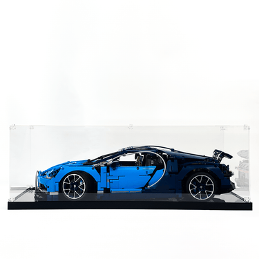 ICUANUTY Display Case for LEGO Technic Bugatti Chiron /Lamborghini /Ferrari /Porsche/Ford /Le Mans - ICUANUTY
