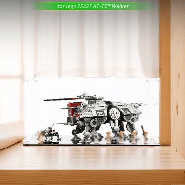 Display Case for LEGO75337 Star Wars AT-TE Walker - ICUANUTY