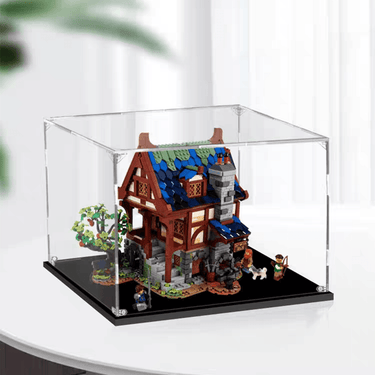 Display Case for LEGO Ideas: Medieval Blacksmith 21325 - ICUANUTY