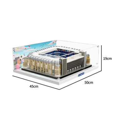 Display Case for LEGO Real Madrid - Santiago Bernabéu Stadium 10299 - ICUANUTY
