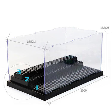 Display MiniFigure Case for Building Block Puppet Figure - ICUANUTY